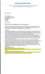 Traffic Issues  on Tring Hill/Buckland Wharf